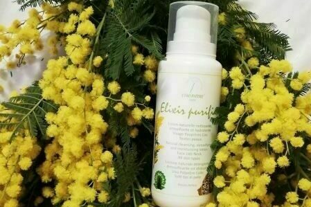 ELIXIR PURIFIANT Lotion naturelle nettoyante, détoxifiante et hydratante pour visage, paupières et cou.